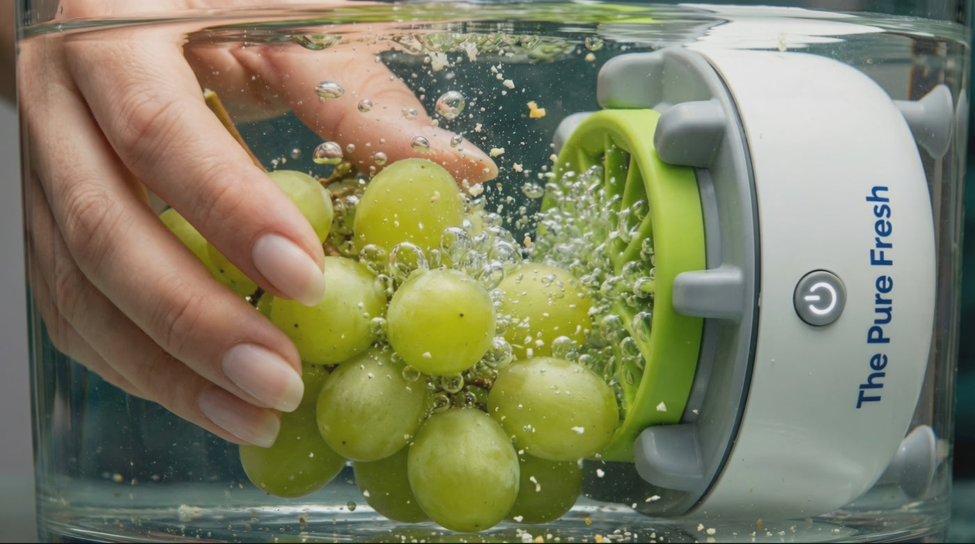 The Pure Fresh™ Ultrasonic Food Purifier | 99.9% Clean – The Pure Fresh ...